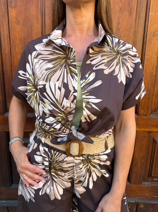 Camicia flower
