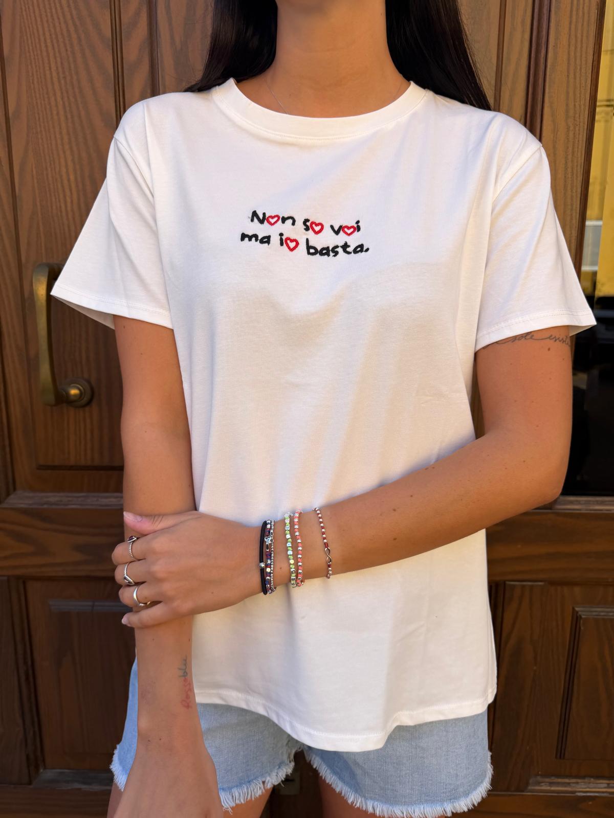 T-shirt io basta