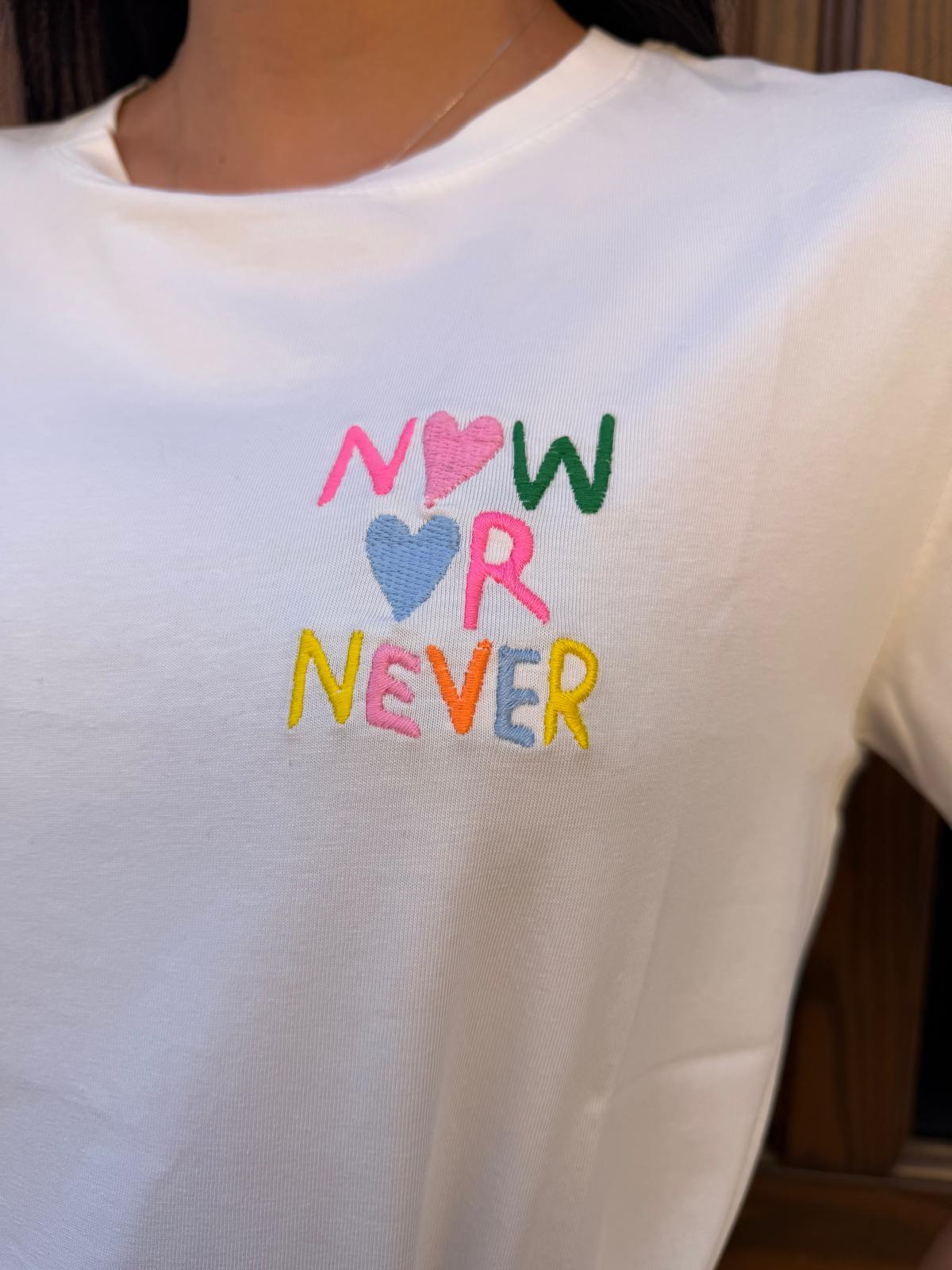 T-shirt now or never