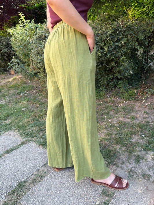 Pantalone oliva