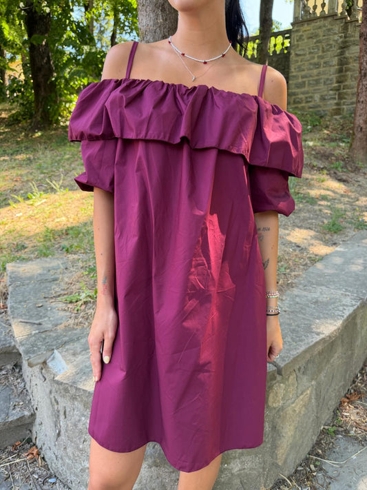 Vestito Ameliè burgundy