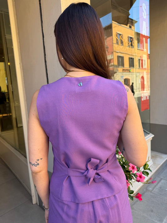 Gilet viola