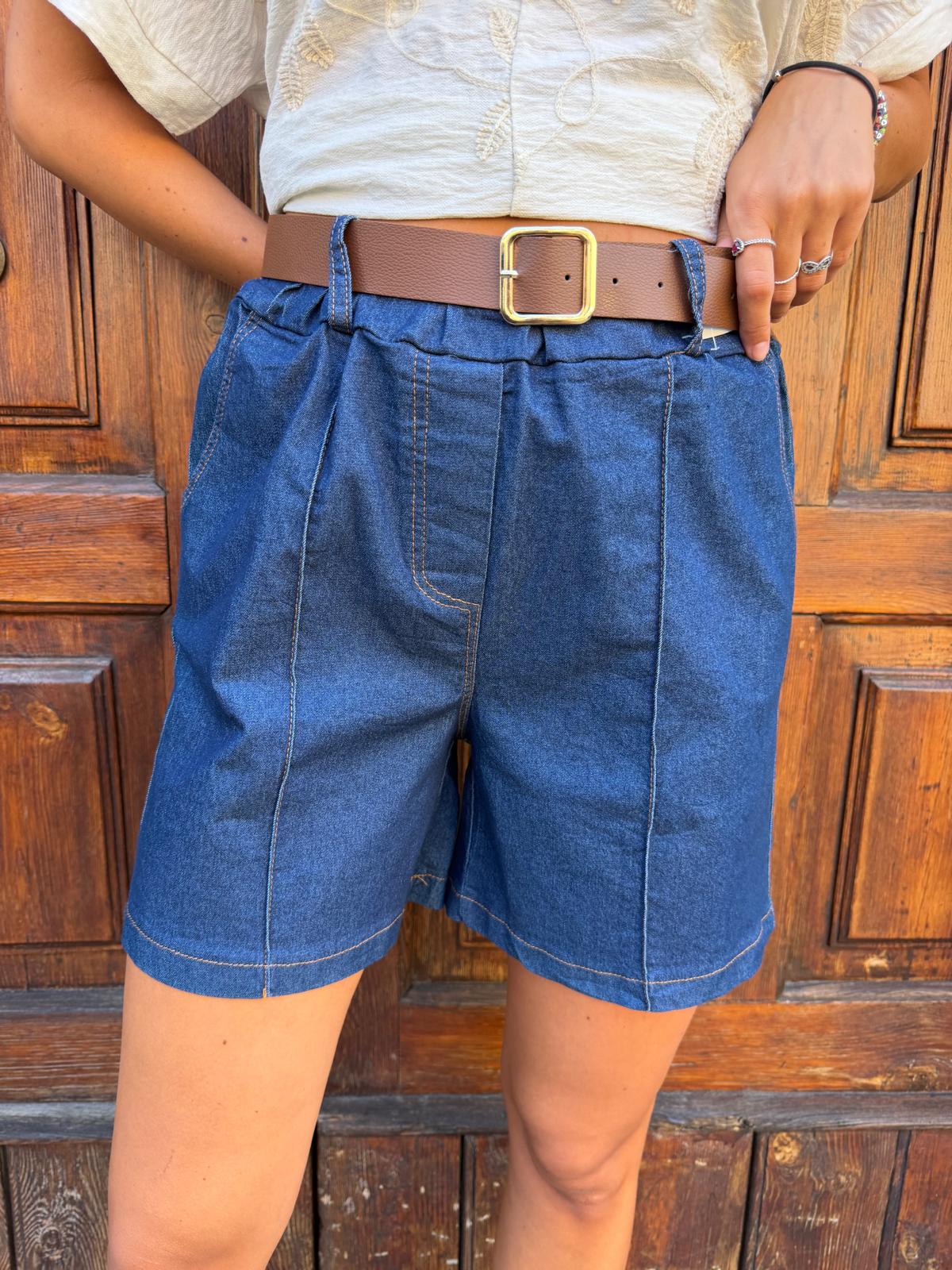 Short chambray