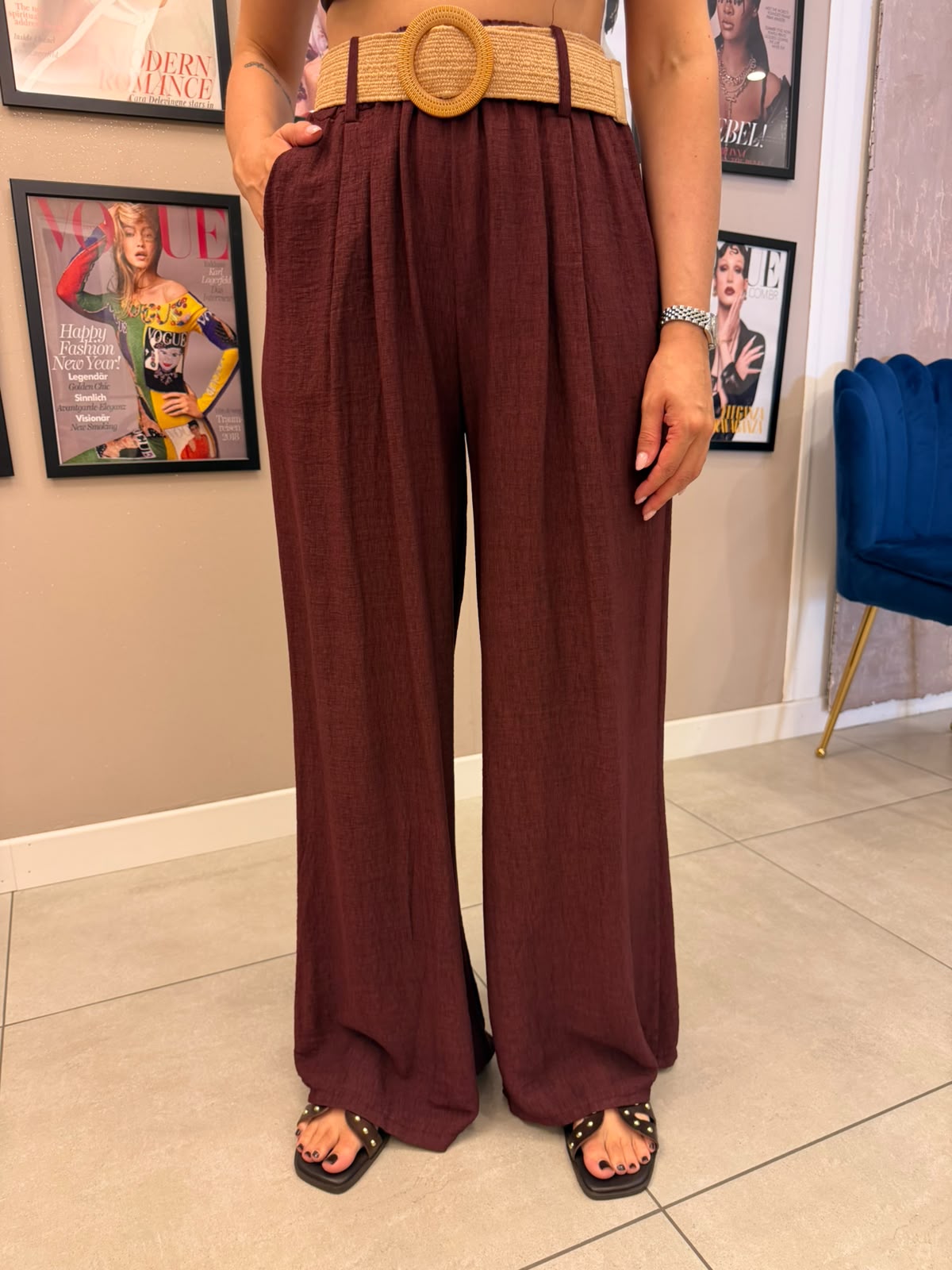 Pantalone viscosa India