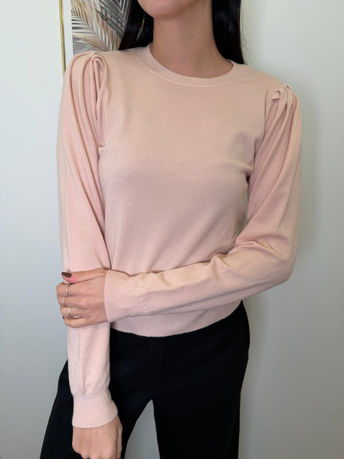 Maglioncino manica sbuffo