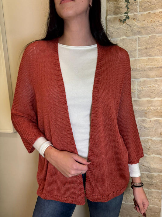 Cardigan aperto