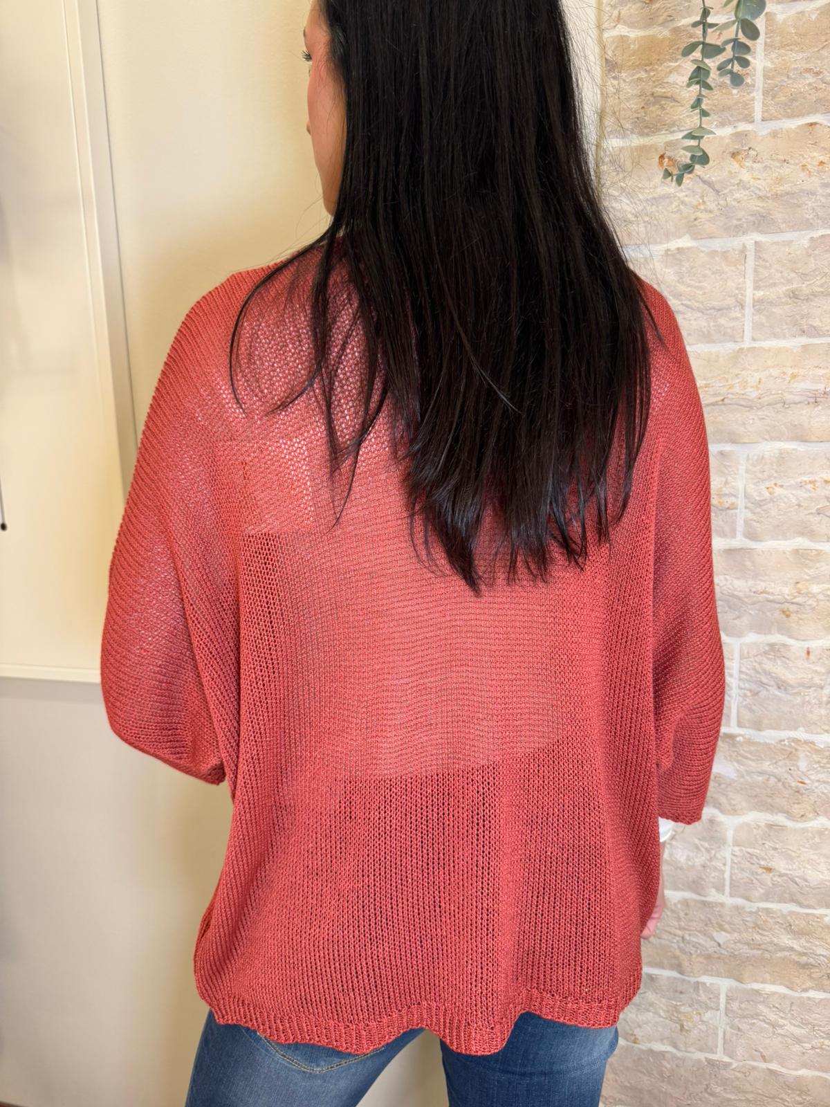 Cardigan aperto