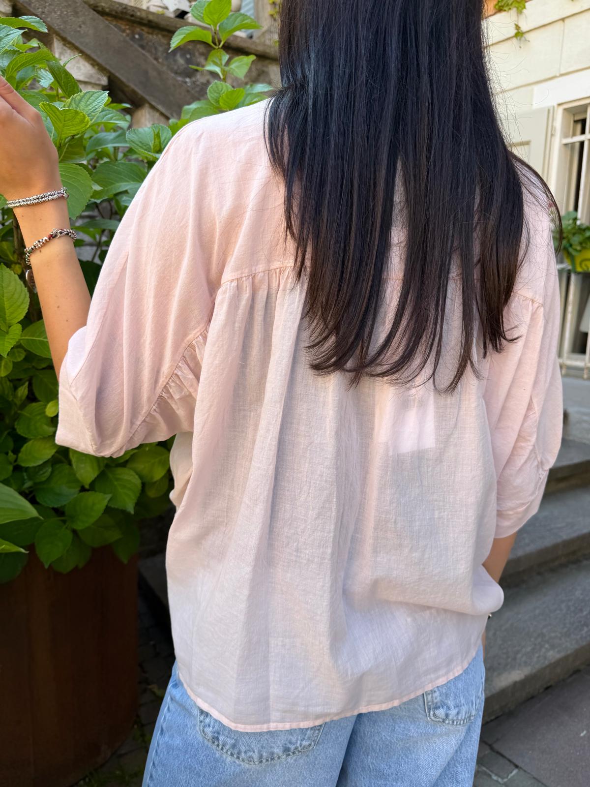 Camicia mussola di cotone-più colori