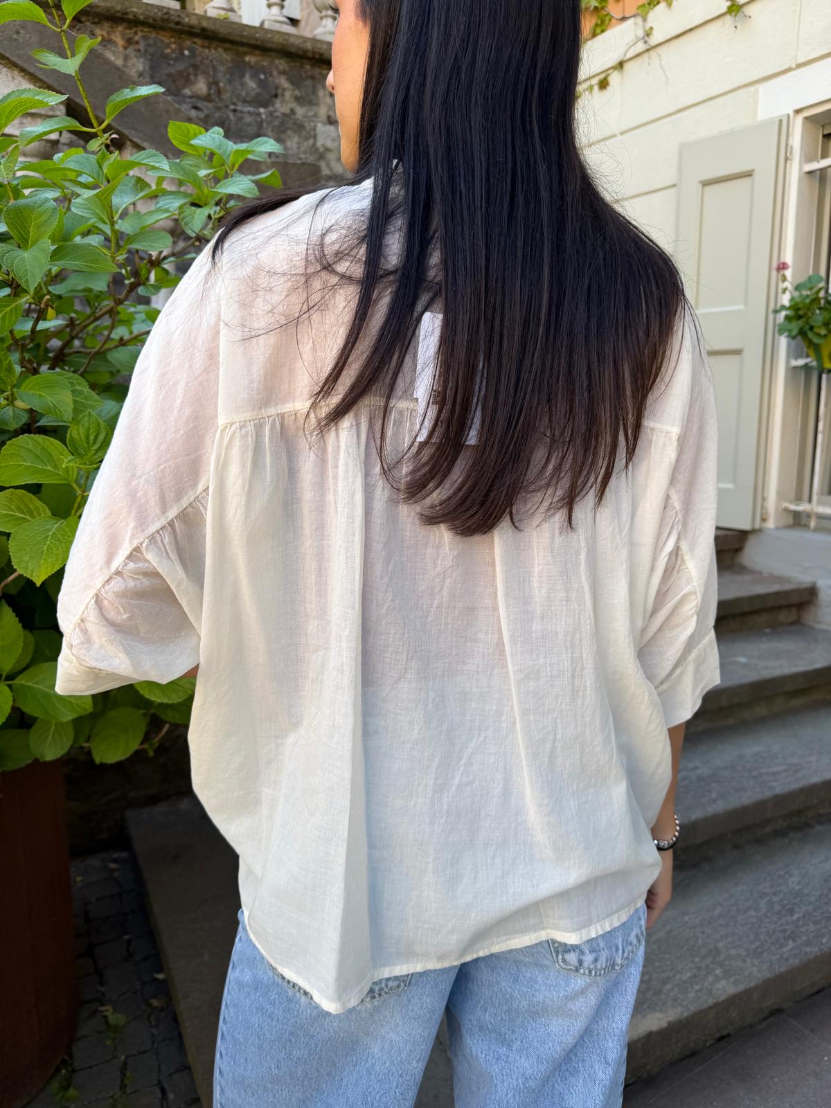 Camicia mussola di cotone-più colori