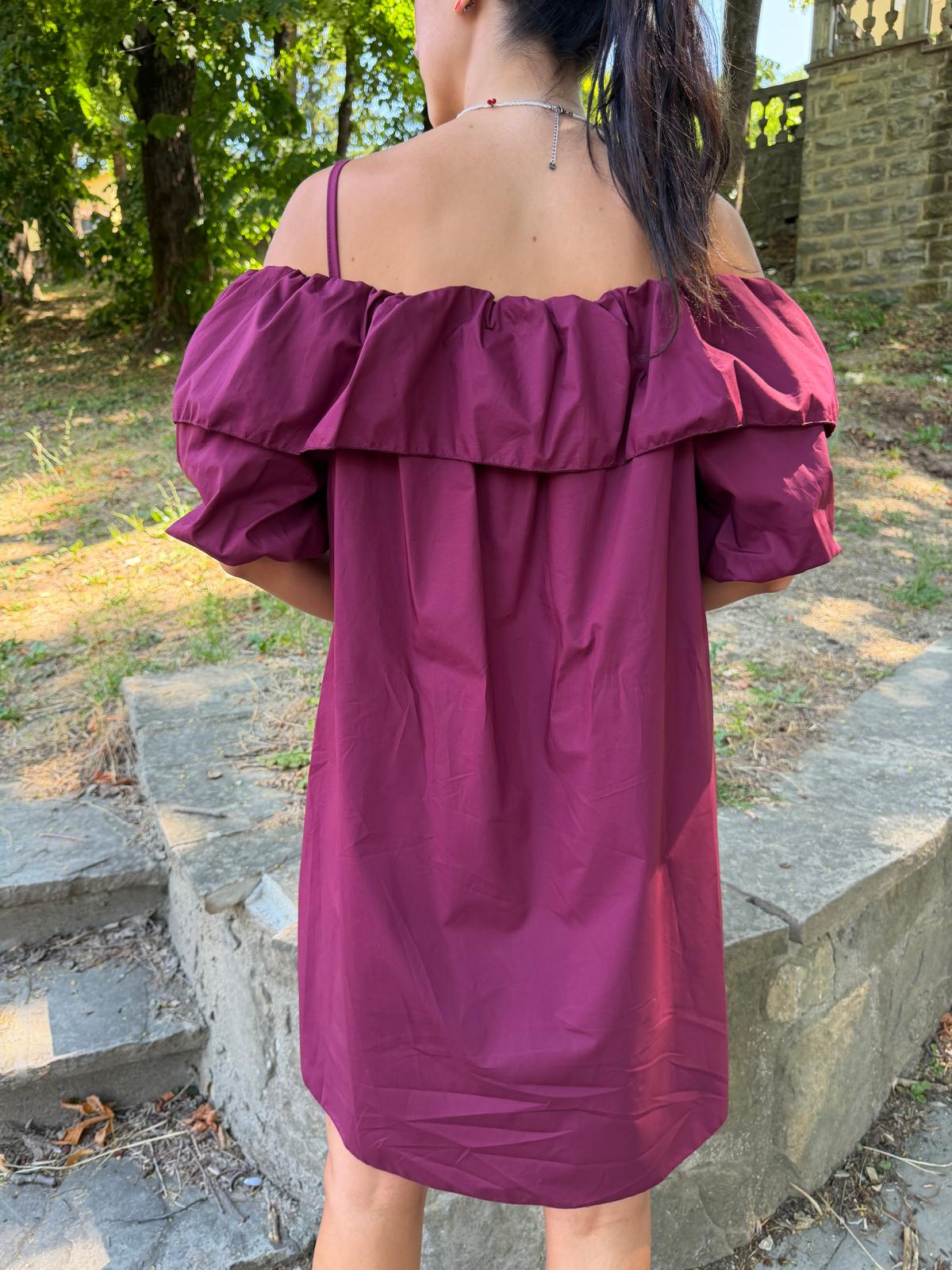 Vestito Ameliè burgundy